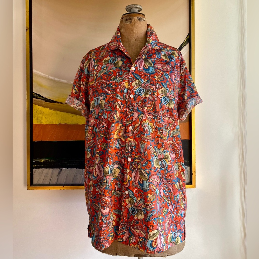 J. Crew x Liberty of London Floral Camp Shirt
